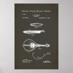 US Patent - Mandoline Poster