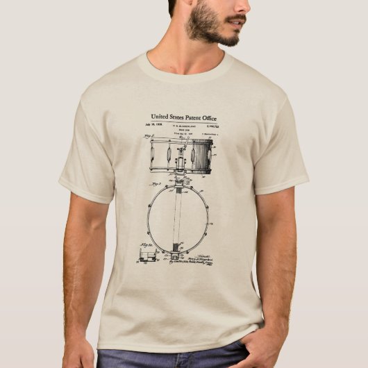 US Patent - Snare Drum T-shirt (Voorkant)