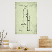 US Patent - Trombone Poster (Keuken)