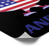 US Patriottisch Poster (Hoek)