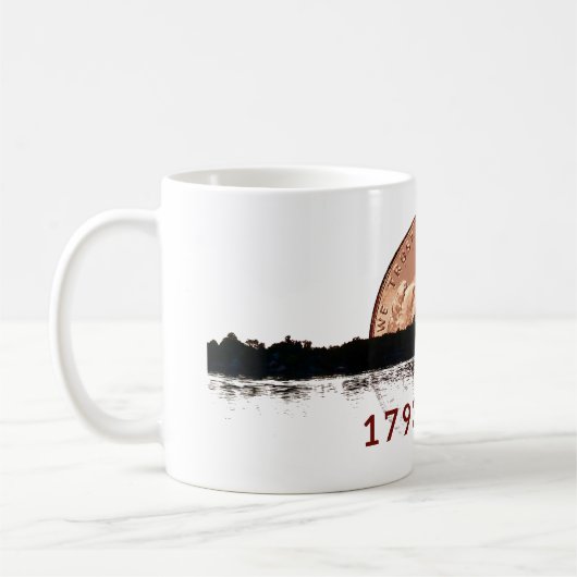 US Penny mug (Gauche)