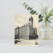 US Post Kantoor Washington DC 1907 Briefkaart (Staand voorkant)