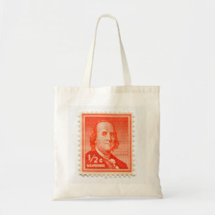 US Postage Stamp Canvas tas