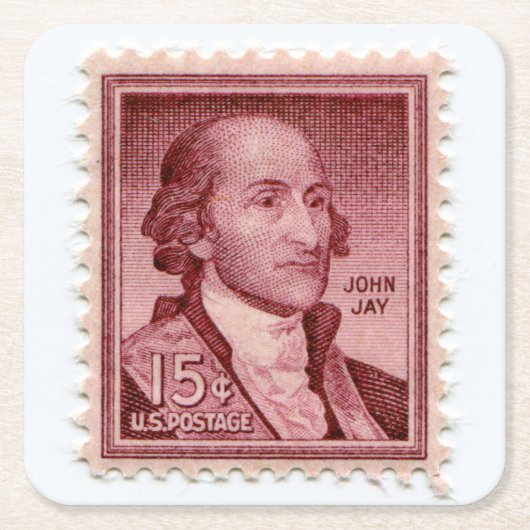 US Postage Stamp Onderzetter Set (Voorkant)
