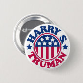 US President Harry S Truman Ronde Button 5,7 Cm (Voorkant /achterkant)