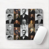 US Presidenten plus Hamilton en Franklin History Muismat (Met muis)