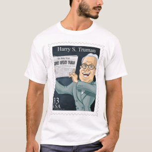 US Presidenten Stamp Shirt #33 Truman