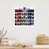 US PRESIDENTEN WHITE C/566 POSTER (Keuken)