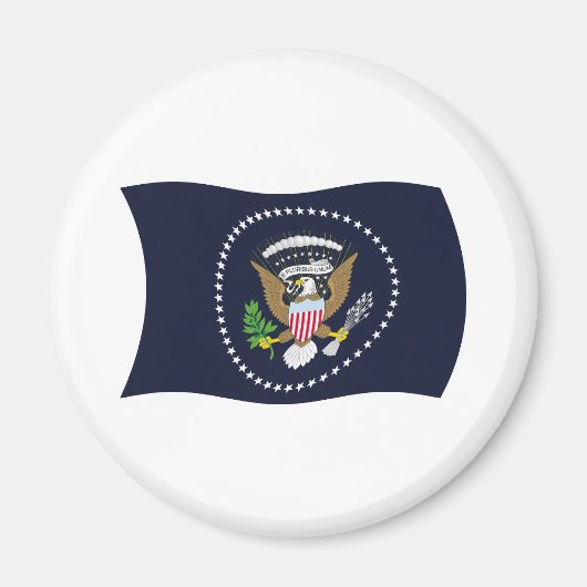 US Presidential Seal Flag Magnet Magneet (Voorkant)