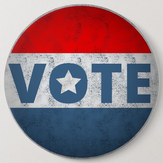 US Presidentsverkiezingen 2024 Stem Ronde Button 6,0 Cm (Voorkant)