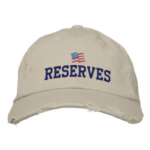US Reserves Geborduurd Pet