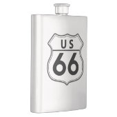 US Route 66 Acier Liquor Classique Flacon (Droite)