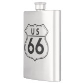 US Route 66 Acier Liquor Classique Flacon (Gauche)