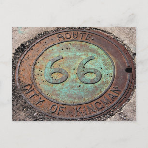 US Route 66 Kingman Arizona Briefkaart