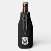 US Route 66 Klassieke haal Uw Kicks Flesjeskoeler (Fles Achterkant)