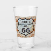 US Route 66 pinte verre à boire (Devant)