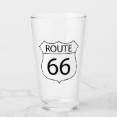 US Route 66 pinte verre à boire (Devant)