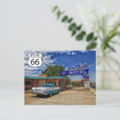 US Route 66 Travel Briefkaart (Staand voorkant)