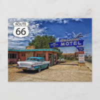 US Route 66 Travel Briefkaart