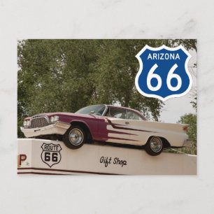 US Route 66 Travel Briefkaart