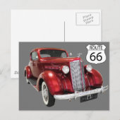 US Route 66 Travel Briefkaart (Voorkant / Achterkant)