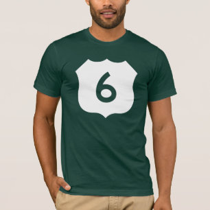 US Route 6 Sign T-shirt