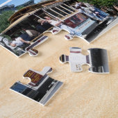 US San Francisco - Golden Gate Bridge - Kabelauto. Legpuzzel (Zijkant)