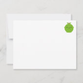 US Seasonal Fruits Chart Briefkaart (Achterkant)