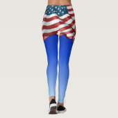 US Skirt ILLUSION Long Version Mode Leggings (Achterkant)