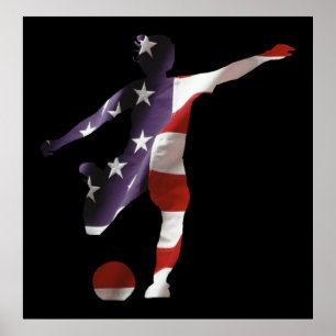 US Soccer Poster voor vrouwen