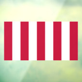 US Sons of Liberty 9 Stripes Flag Raamsticker (Vel 3)