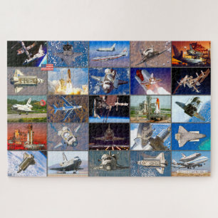 US SPACE SHUTTLE 1981-2011 "MONTAGE" LEGPUZZEL