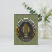 US Speciaal Operationeel commando Briefkaart (Staand voorkant)