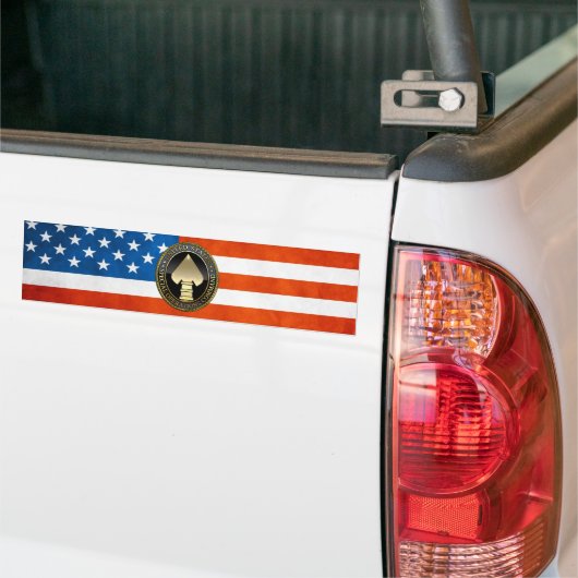 US Speciaal Operationeel commando Bumpersticker (Op Truck)