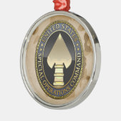 US Speciaal Operationeel commando Metalen Ornament (Links)