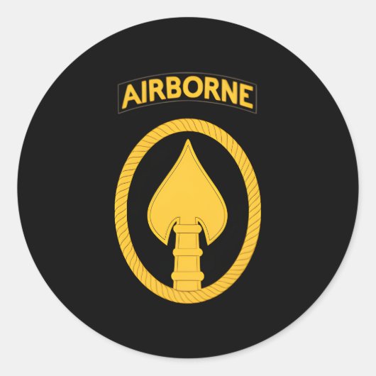 US Special Forces SOCOM Patch Seal Ronde Sticker (Voorkant)