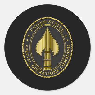 US Special Forces US SOCOM Seal Ronde Sticker