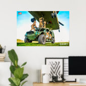 US SPECIALE OPERATIONELE VOERTUIGEN - M1288 GMV 1. POSTER (Thuiskantoor)