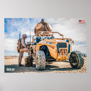 US SPECIALE OPERATIONELE VOERTUIGEN - MRZR-D4 POSTER