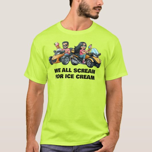 US Spyder Ryders - We schreeuwen allemaal om Ice C T-shirt (Voorkant)