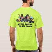 US Spyder Ryders - We schreeuwen allemaal om ijs T-shirt (Achterkant)