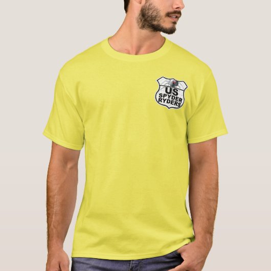 US Spyder Ryders - We schreeuwen allemaal T-shirt (Voorkant)