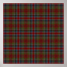 US State Tartan - Carolinas - Digitaal downloaden Poster