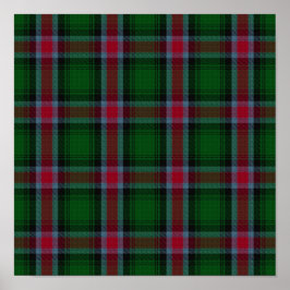 US State Tartan - Georgia - Digitaal downloaden Poster