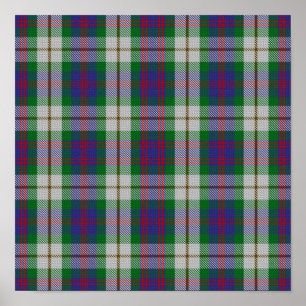 US State Tartan - Idaho - Digitaal downloaden Poster