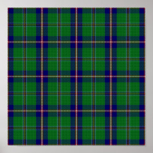 US State Tartan - Washington - Digitaal downloaden Poster