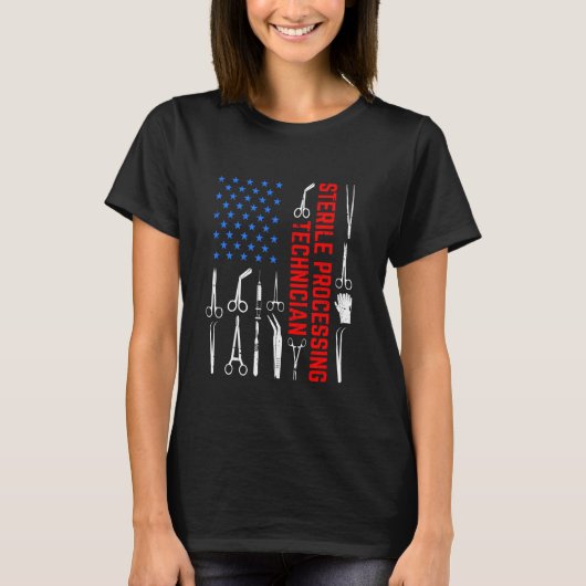 US Sterile Processing Technician Certification Man T-shirt (Voorkant)