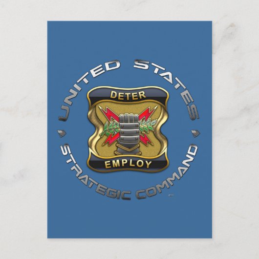 US Strategic Command Briefkaart (Voorkant)