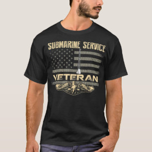 US Submarine Service Veteran Shirt for Veteran Sub