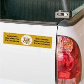 US Supreme Court Seal Bumpersticker (Op Truck)